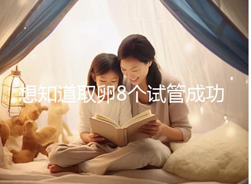 想知道取卵8個(gè)試管成功率看這，配成幾個(gè)胚胎起決定性作用