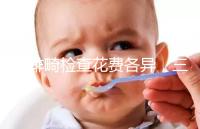 小排畸檢查花費各異，三院、紅房子、安醫單次價格整理