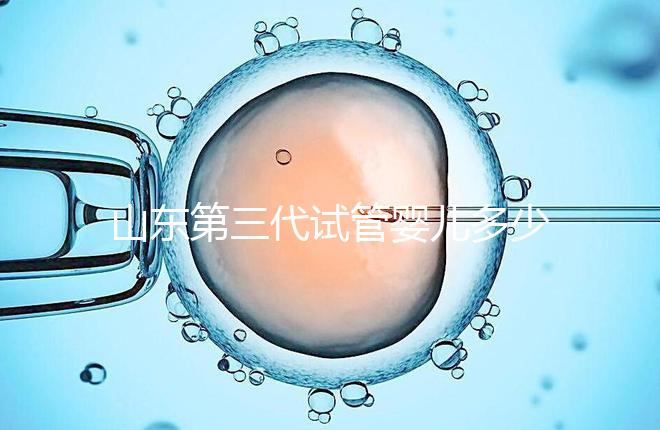 山東第三代試管嬰兒多少錢(qián)？2025最新收費(fèi)明細(xì)曝光