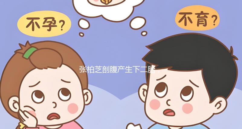 張柏芝剖腹產生下二胎，跟謝霆鋒一個模子刻出來的