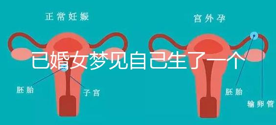 已婚女夢見自己生了一個男孩有預(yù)示，是不是胎夢顯而易見