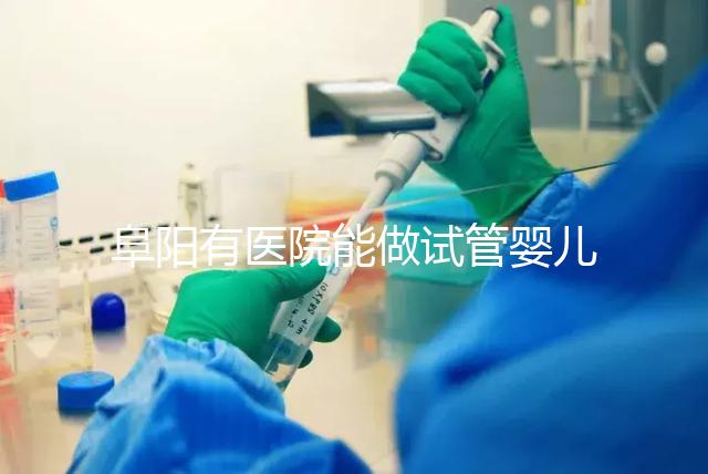 阜陽有醫院能做試管嬰兒嗎，做一次大概要花多少錢？
